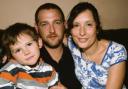 Suzanne Sparrow, Matthew Jones and their son Ronnie