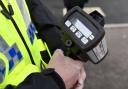 Caught out - the teenager was clocked speeding during a police speed watch