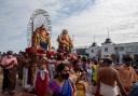 PHOTOS: Spectacular celebration of Hindu elephant god attracts thousands