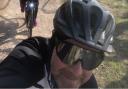 Steve Sutton, 44, on the Wivenhoe trail