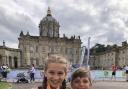 Super siblings – both Isla, 12, and Alex, 8, are keen triathletes