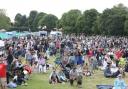 The jubilee celebrations at Welcome Home Field, Mistley