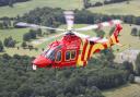 Incident - The air ambulance landed in Billericay