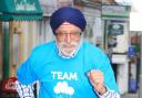 Active - Malkiat Singh during the London Marathon.