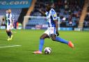 Red card - Frank Nouble was sent off for Colchester United under-21s against his former club Ipswich Town Picture: STEVE BRADING