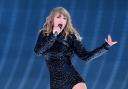 Star - Taylor Swift, whose songs will be played on the evening Picture: PA