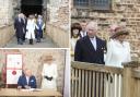 King Charles and Camilla leave Colchester Castle