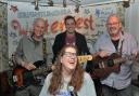 Cheerful - The Cold Town band perform together at last year's WinterFest
