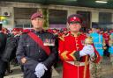 Proud - WO1 Firth and Cpl Cooke played an important role in the King's cornation