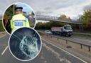 Concerning - the close call incident took place on the A12 at Marks Tey