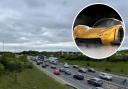 Issue - the defendant was seen driving a Lamborghini on the A12 at Colchester
