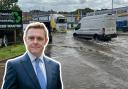 Call to action - Colchester MP Will Quince has called for action to be taken to resolve the Hythe's flooding woes