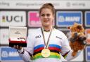 Success: former Braintree BMX Club racer Beth Shriever reclaimed the women's BMX racing world title at the UCI Cycling World Championships in Glasgow.