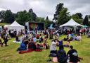 Sunshine - Festival goers enjoy the atmosphere in a previous year