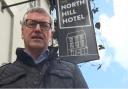 Putting his feet up - Rob Brown is selling The North Hill Hotel after 15 years of running it
