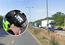 Speeding - Rumbelow was caught driving at 111mph for almost one mile