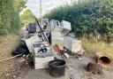 Disgusting - a large amount of disused items and rubbish have been found illegally dumped in Great Bromley (Image: public)