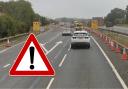 Drivers face long queues on A12 and A120 after broken down vehicle closes lane