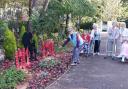New - Stanway Green Lodge Residential Care Home, its residents, and primary school students have made a brilliant 'Remembrance Garden'