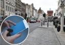 Phone signal - Colchester Highstreet and a photo of someone using their mobile