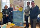 Housing - (Left to right) Kerry Hackett, Citizens Advice Colchester, Ben Plummer, Colchester City Council, Cllr Pam Cox, Andrew Topple, St Stephen’s Church Centre & Wimpole Road Methodist Church