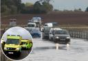 Crash - Three people taken to hospital after Mersea crash