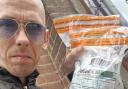 Not happy - Colchester resident Jamie Cunliffe and his seized medicinal marijuana