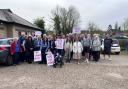 Meeting - Francesca Warner, Pritti Patel MP, and other campaigners against the mineral quarry