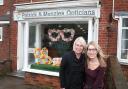 Shops in BrightlingseaJacqui Tye and Vicky Jackson atPatrick and Menzies Opticians