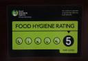 Review - the five star food hygiene rating plaque