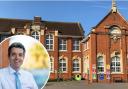 Success - Hamilton Primary School is the most subscribed primary in Colchester, (inset) Headteacher Nick Hutchings