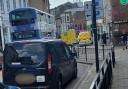 The incident took place in St Botolph's Street at the weekend