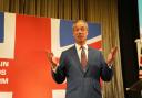 Nigel Farage during a Reform UK press conference in London last week