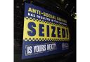 Car seized for performing doughnuts