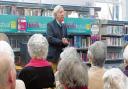 Festival - Dr Ronald Blythe spoke to an audience at Halstead Library during an Essex Book Festival