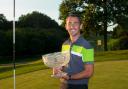 Trophy time - Jason Levermore with the spoils of his London Open triumph Picture: RushmerPR