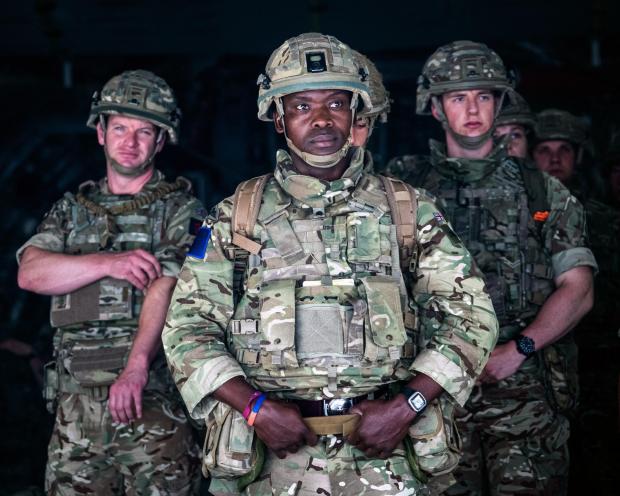 Gazette: The 16 Air Assault Brigade arriving in Kabul as part of a 600-strong UK-force sent to assist with Operation Pitting. Picture: Leading Hand Ben Shread/MoD/Crown Copyright/PA Wire