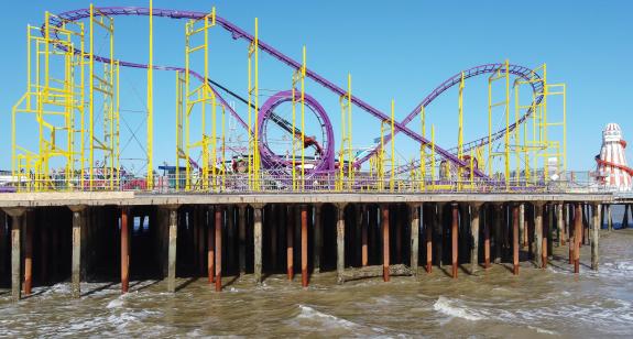 Gazette: The Looping Star ride, where the incident took place. Gazette: The Looping Star ride, where the incident took place.