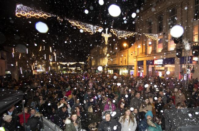 Festive fun to mark countdown to Christmas as town centre lights switch-on returns