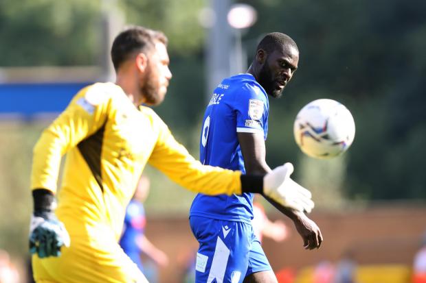 Return - Frank Nouble impressed for Colchester United in their pre-season friendly at Reading Picture: STEVE BRADING