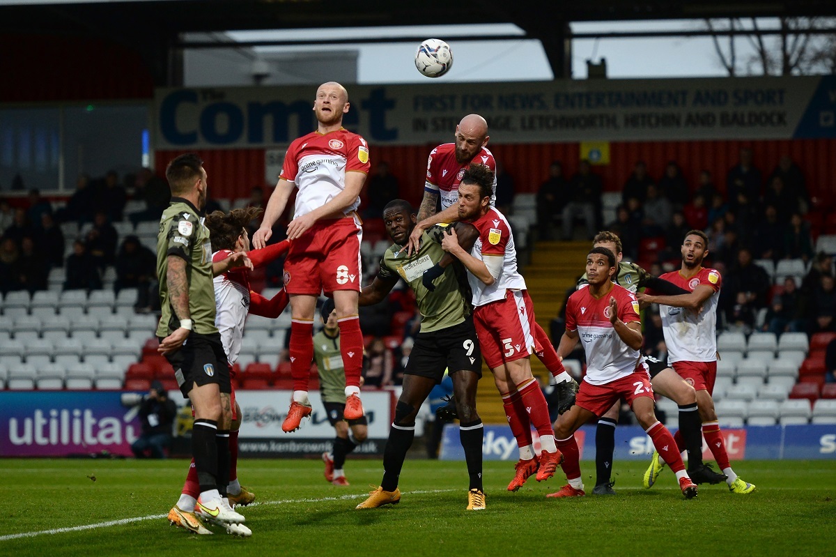 Colchester United were beaten 1-0 at Stevenage - Vimarsana News