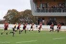 Up and running - Colchester Rugby Club kick off against Belsize Park Picture: Jamcel Photos