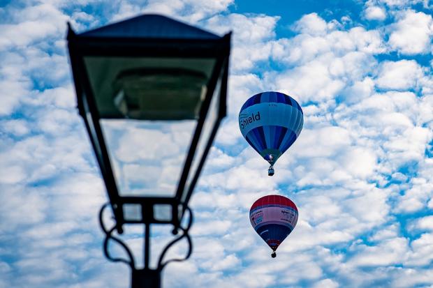 Gazette: Why not choose an experience gift such as a hot air balloon ride. Picture: PA
