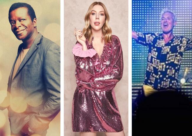 Stephen K Amos, Katherine Ryan (picture: CARLA GULER) and Martin Kemp will all be performing