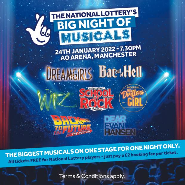 Gazette: National Lottery's Big Night Of Musicals (Camelot)