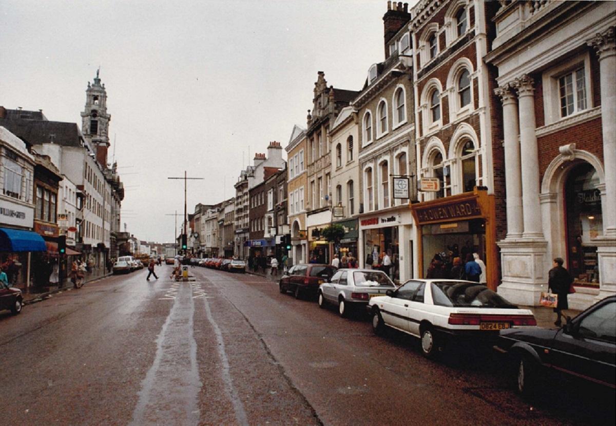 Changes - the High Street back in 1992