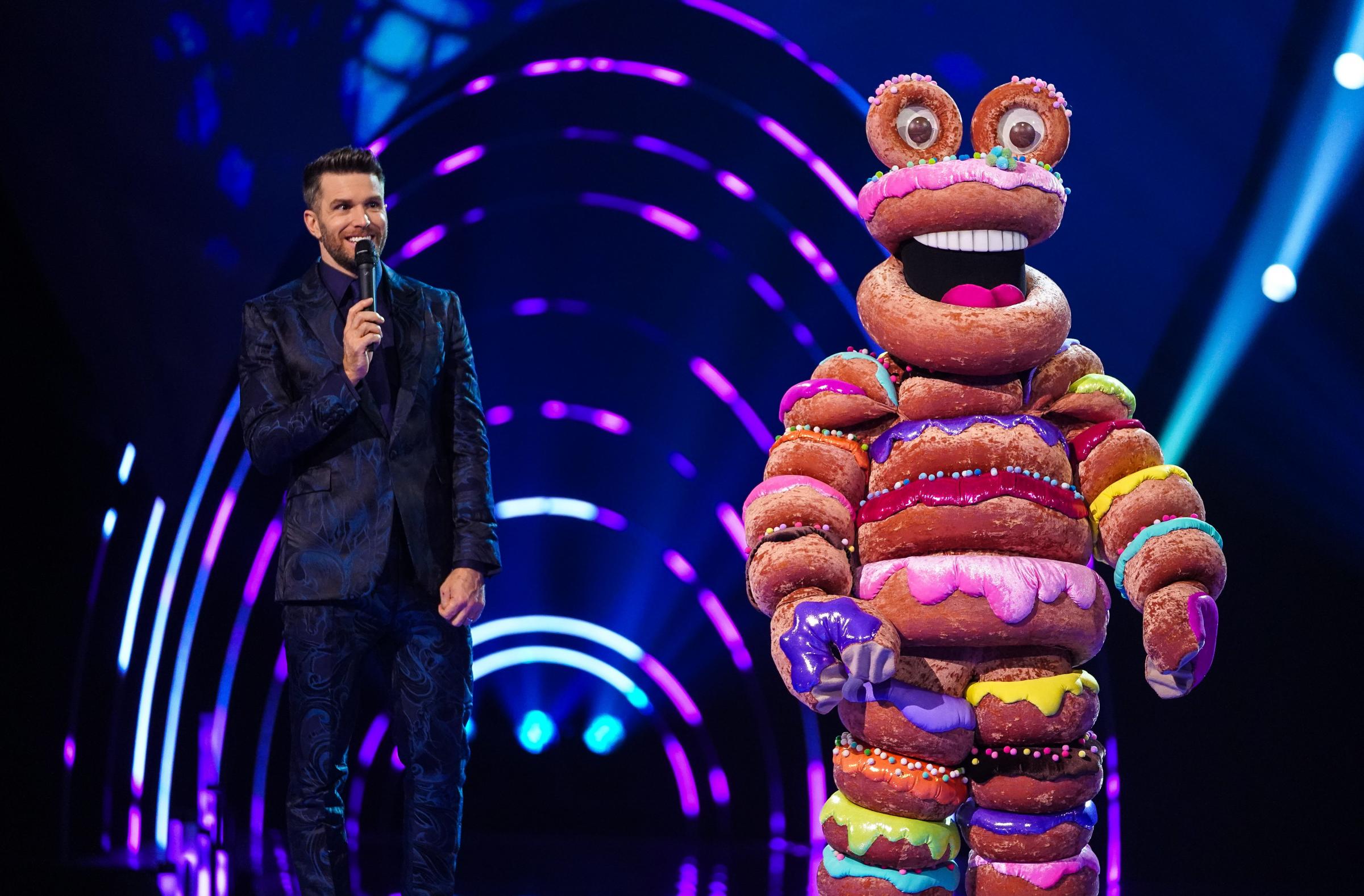 Last weekend’s episode of The Masked Singer showed clips which had been filmed along Walton’s seafront. Picture: Bandicoot TV/ITV 