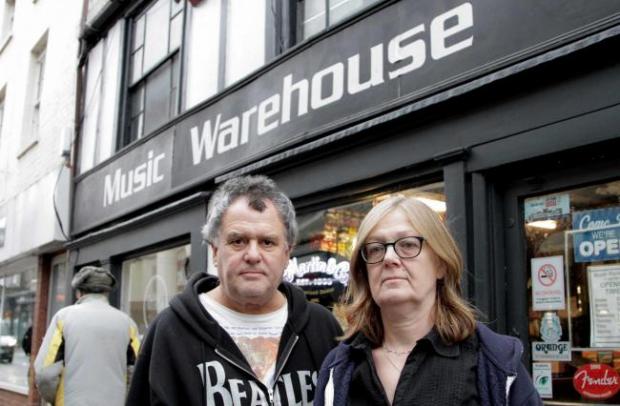 Gazette: Missed – Music Warehouse, run by Lou and Sue Moodie, was a popular high street store in Colchester's town centre