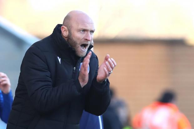 Mission accomplished - Colchester United interim head coach Wayne Brown led the club to League Two safety Picture: STEVE BRADING