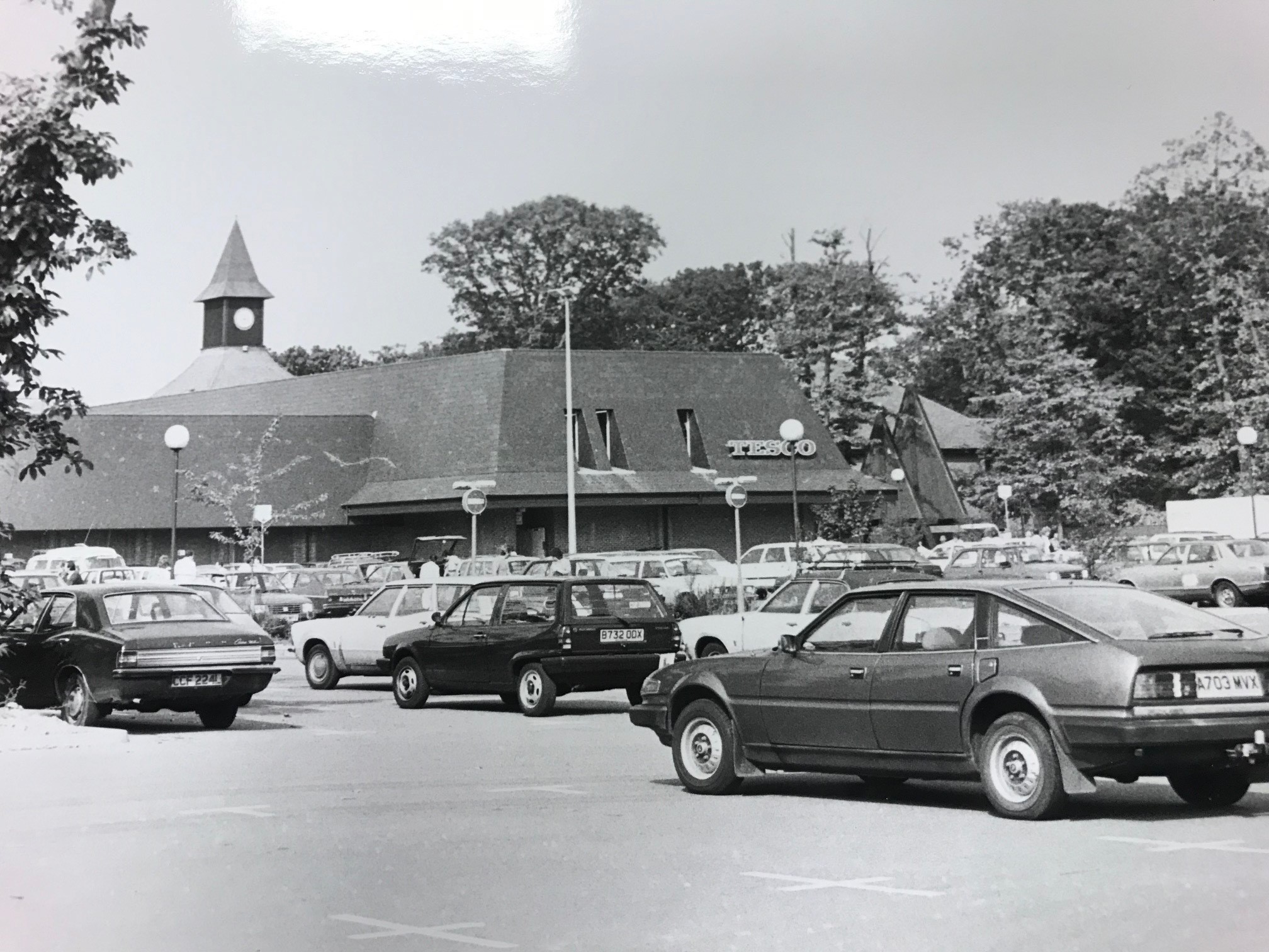 Here is what Tesco at Highwoods looked like back in the eighties